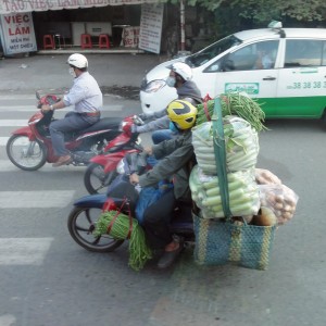 Gemüse-Moped